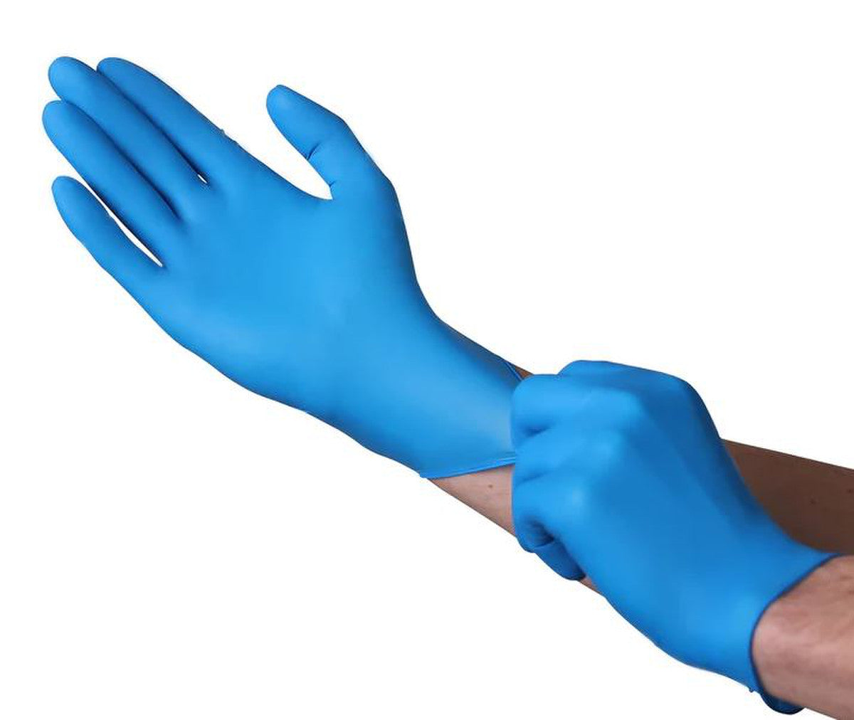 Nitrile Gloves, 3.5 Mil, Blue, Powder-Free, {Exam Approved} 100 / box, 10 boxes /case