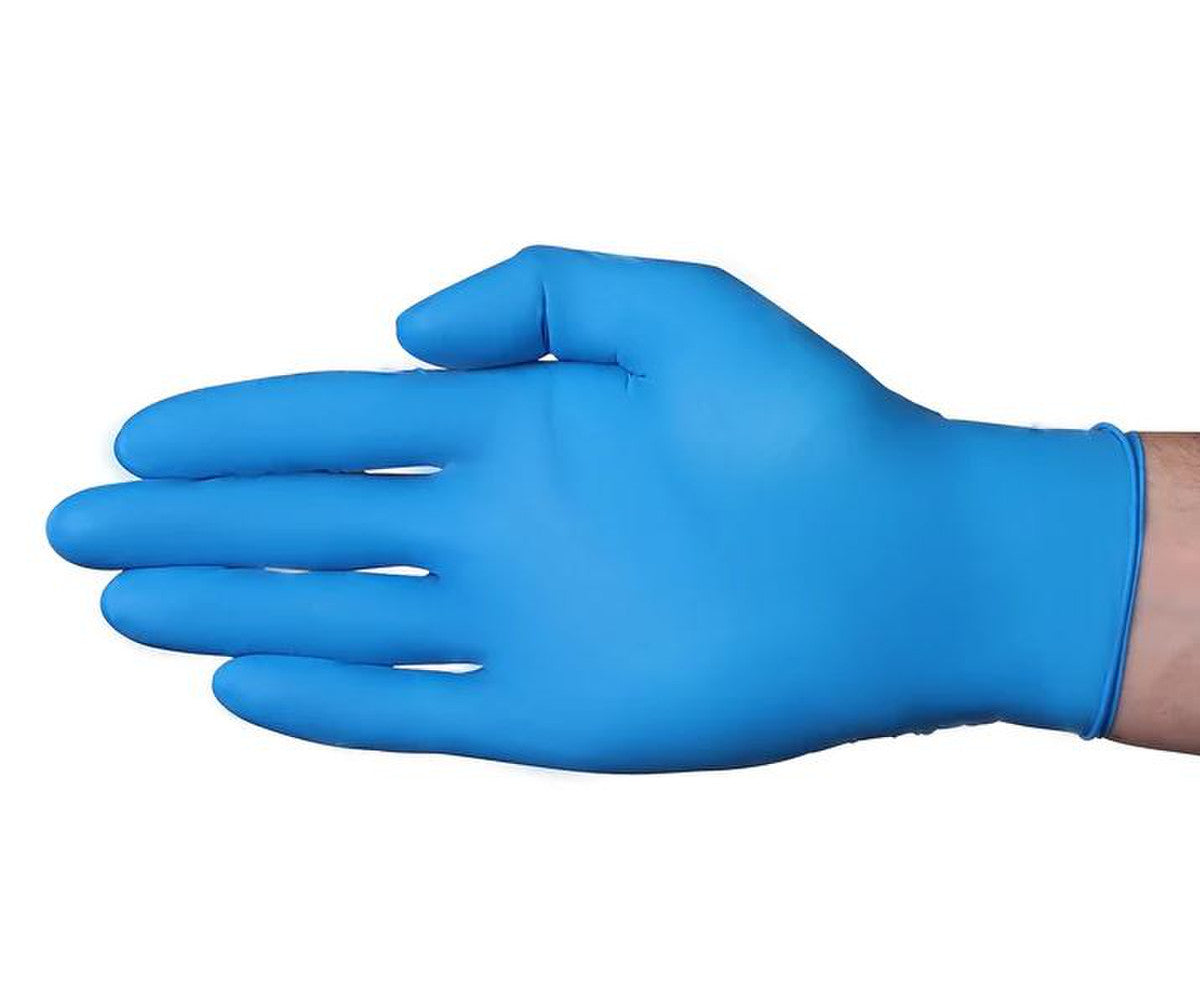 Nitrile Gloves, 3.5 Mil, Blue, Powder-Free, {Exam Approved} 100 / box, 10 boxes /case