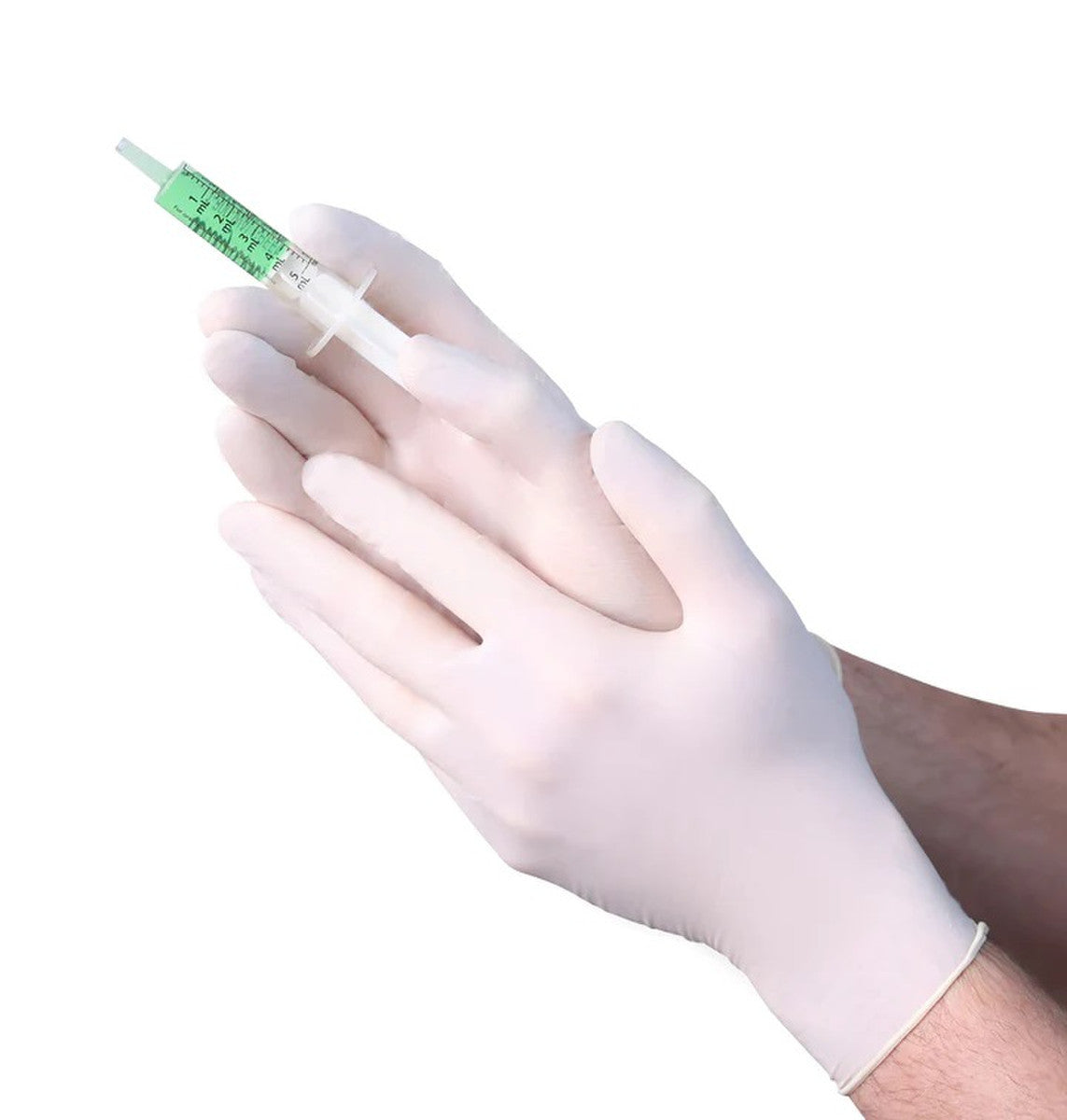 Latex Gloves, 5 Mil, Powder-Free, {Exam Approved} 100 / box, 10 boxes /case