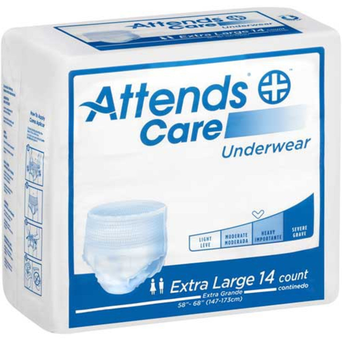 Underwear, Pull On, Disposable, Moderate Absorbency, Attends®Care, Uni –  Diagnostics Direct
